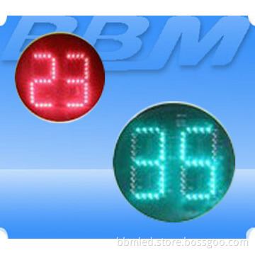 LED Traffic Countdown Timer with 200mm Red and Green (DX200-3-RG-2)
